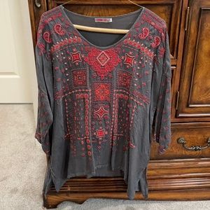 Johnny Was tunic top